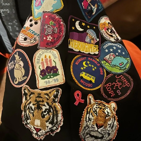 1/1 Custom Hoodie with Patches - Picture 1 of 3